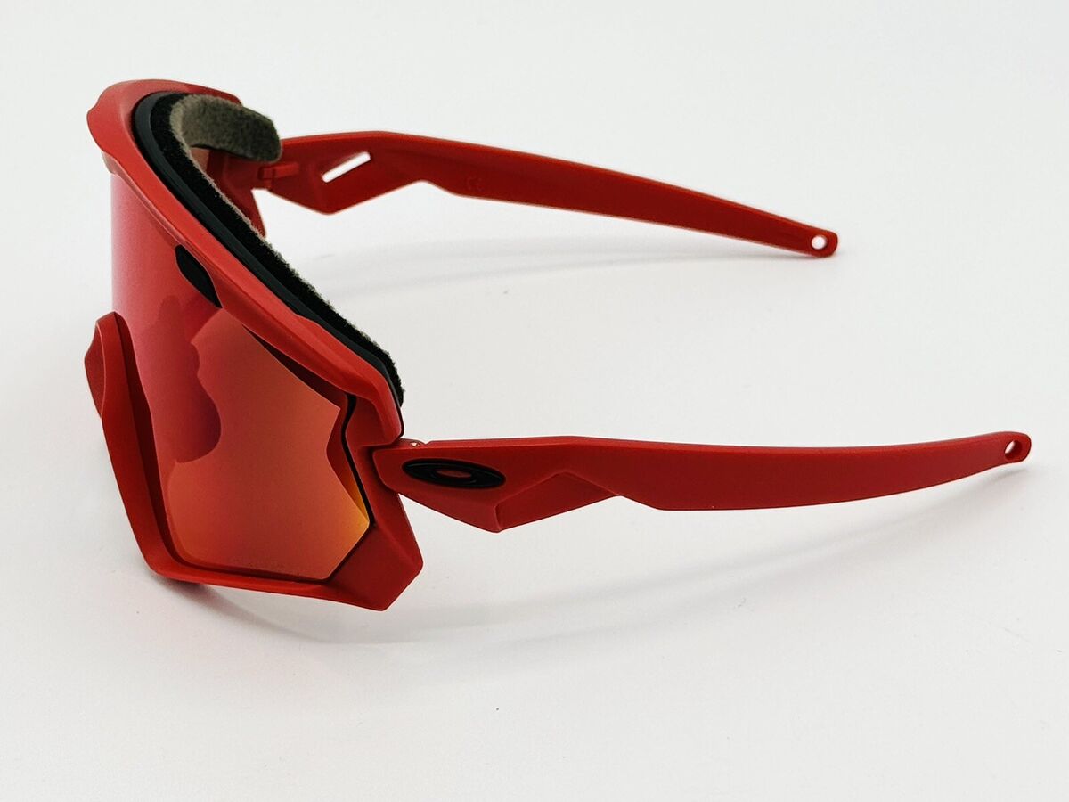 NEW OAKLEY WIND JACKET 2.0 SUNGLASSES MATTE REDLINE FRAME
