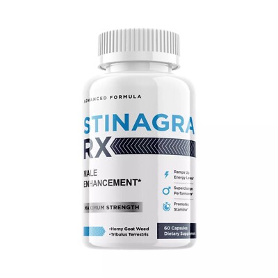 Stinagra RX All Natural Formula Dietary Supplement - 60 Capsules