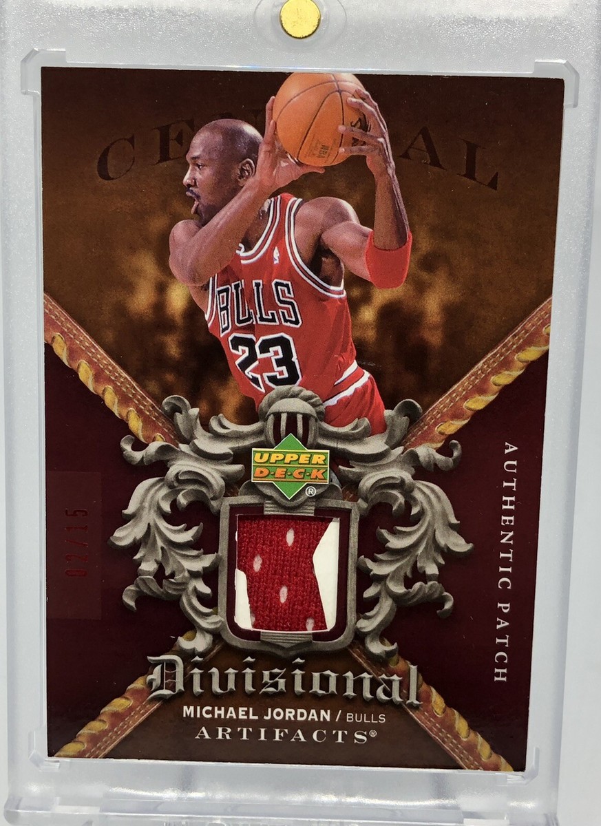 2007-08 Upper Deck Divisional Artifacts Michael Jordan Patch 2007-08 Upper Deck Divisional Artifacts Michael Jordan Patch