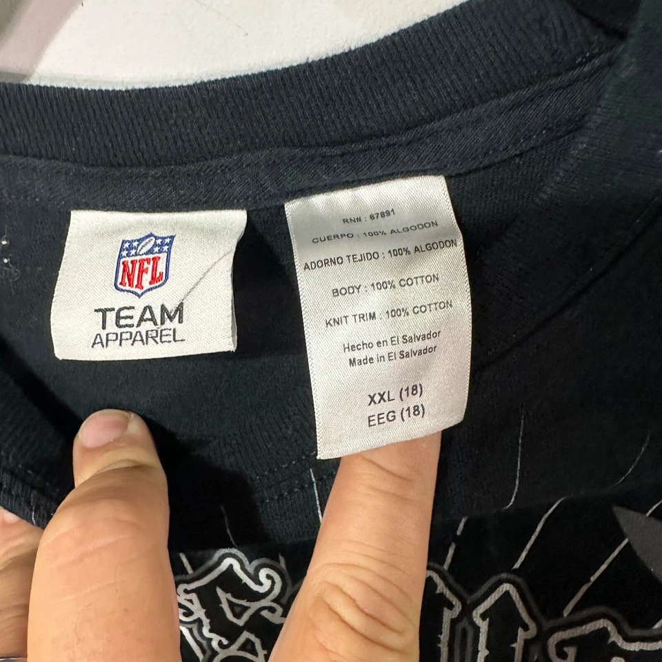 Camisa Pittsburgh Steelers Niños Talla XXL 18 2010 - Ropa Manga Larga Equipo NFL Foto 4 de 4