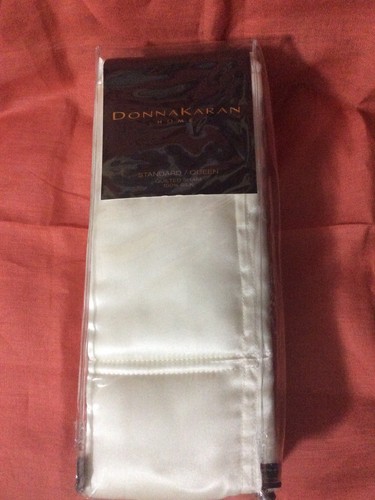 Donna Karan Home Reflections Silk STANDARD Silk Sham - Ivory