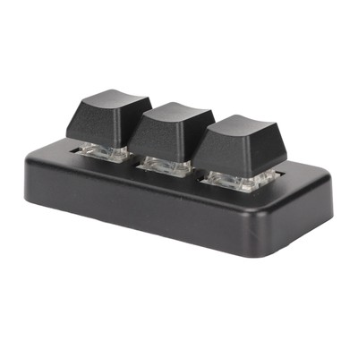 3 Tasten RGB Beleuchtetes 3 Key Macropad Für Computer