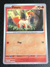 Carte Pokémon REVERSE Ponyta 019/142 SCR Couronne Stellaire FR NEUF