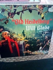 OLD HEIDELBERG - WILL GLABE & Orchestra - vinyl record-Very Rare Vintage-SHIP24H