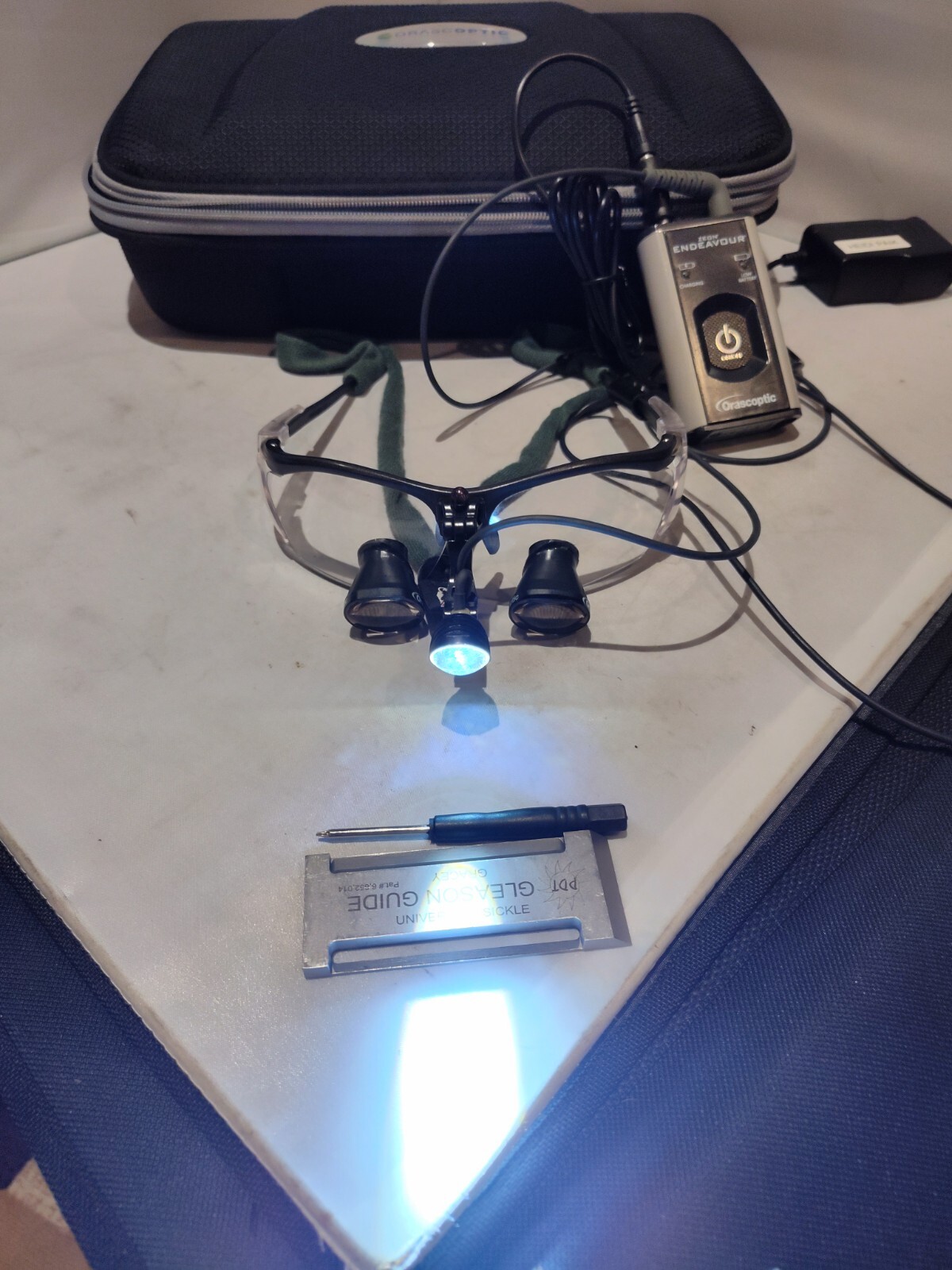 Orascoptic dental loupes with Endeavor Zeon Light 58 Pd eBay