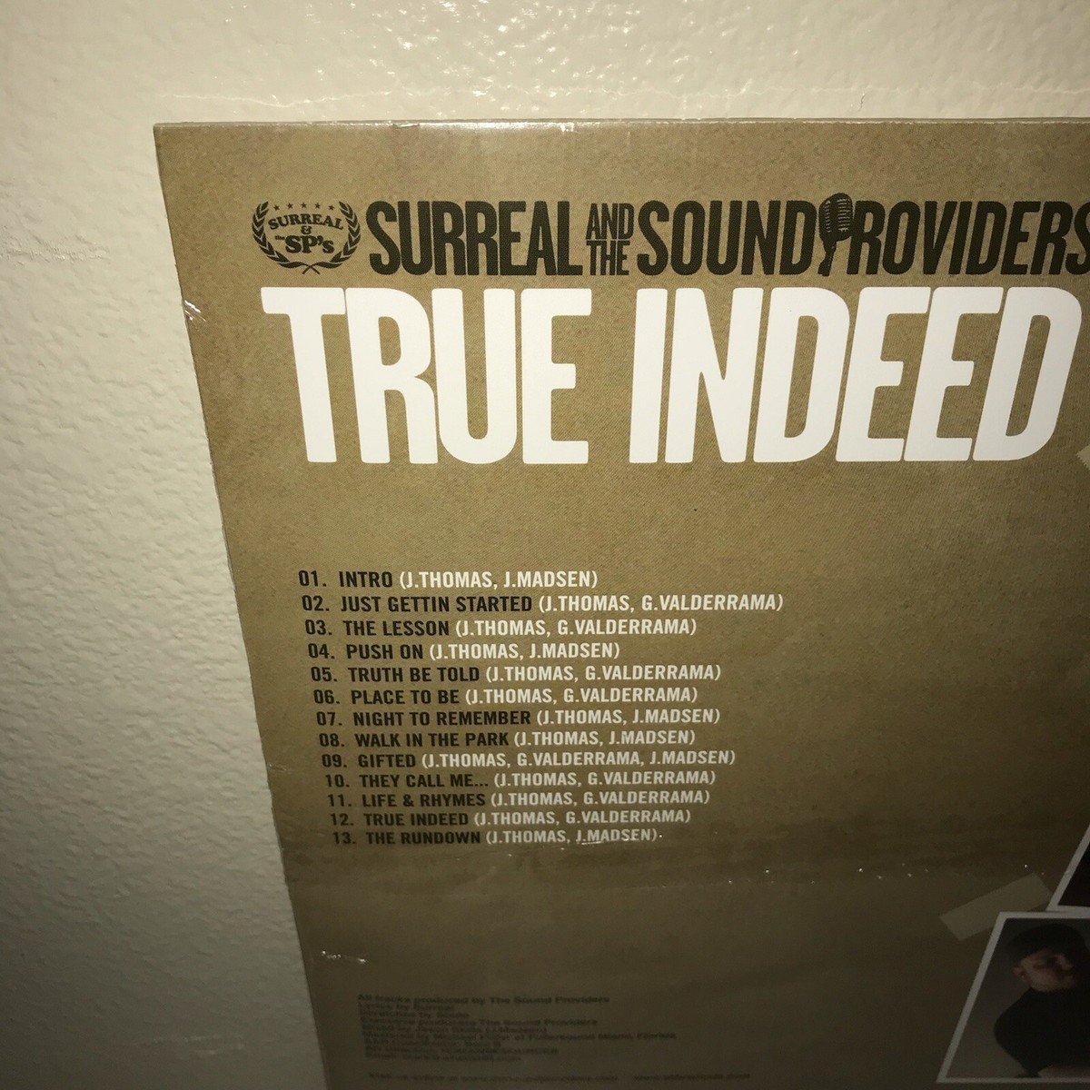 SEALED OG The Sound Providers - True Indeed Vinyl J Dilla Pete