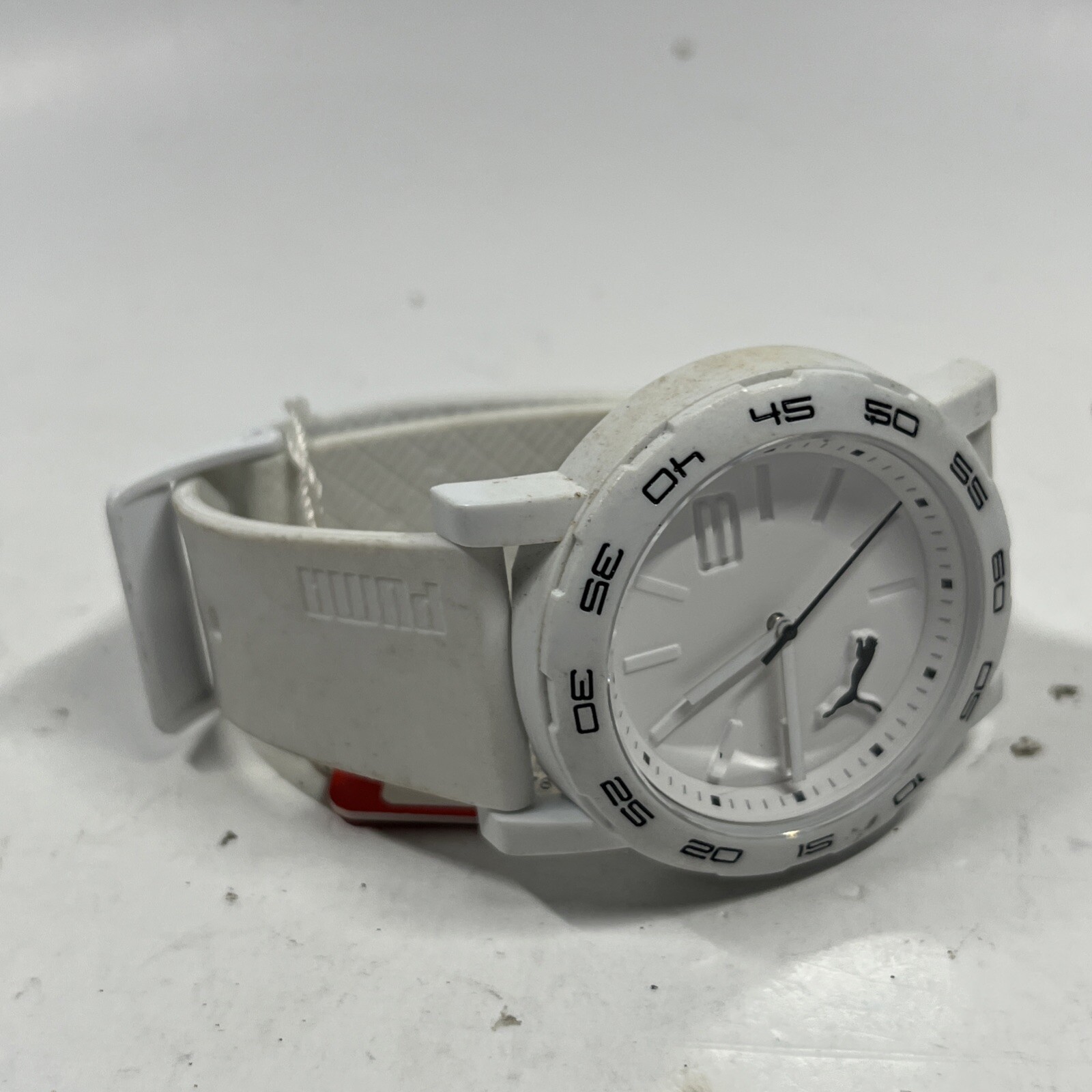 (BADLY BROKEN) PUMA WATCH UNISEX WHITE  (PJ103201005)