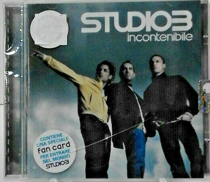 STUDIO 3 - Incontenibile    (CD nuovo e sigillato / Jewel case )