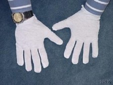 12 Pairs White Cotton Gloves for Dry Hand Moisturizing Cosmetic Eczema White NEW