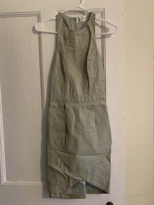 Zimmermann Leather Dress Size 0, UK 4-6 | eBay UK