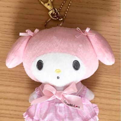 Sanrio My Melody Plush for Bag DearMyLove collaboration Rare item Collectable
