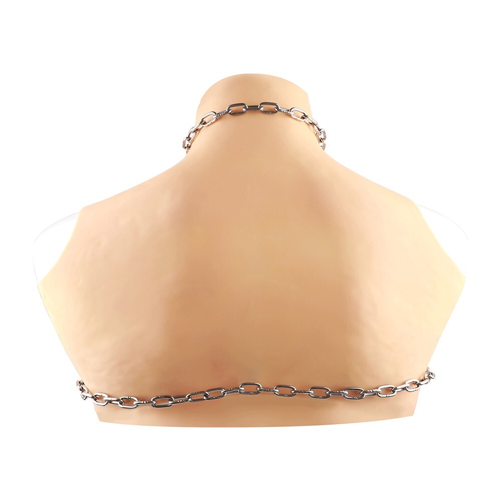 Breast Bondage Clamp Bosom Cover Female Chest Hood Breast Binder Bra BDSM Women