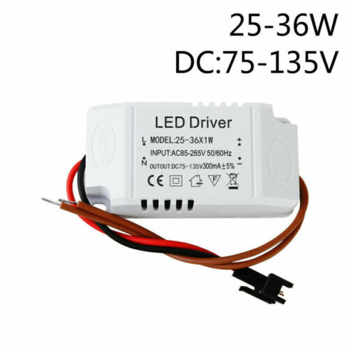 Led Driver Transformador 15W 20W 30W Fuente de alimentación Controlador Transformador 300ma DC 12V 24V 36V - Imagen 18 de 18