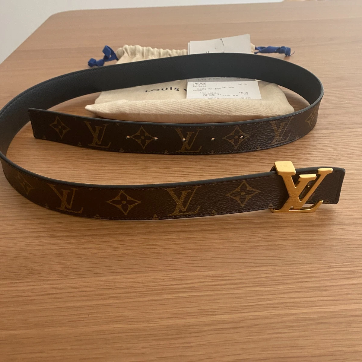 Louis Vuitton - LV Initiales 30mm Reversible Belt - Monogram