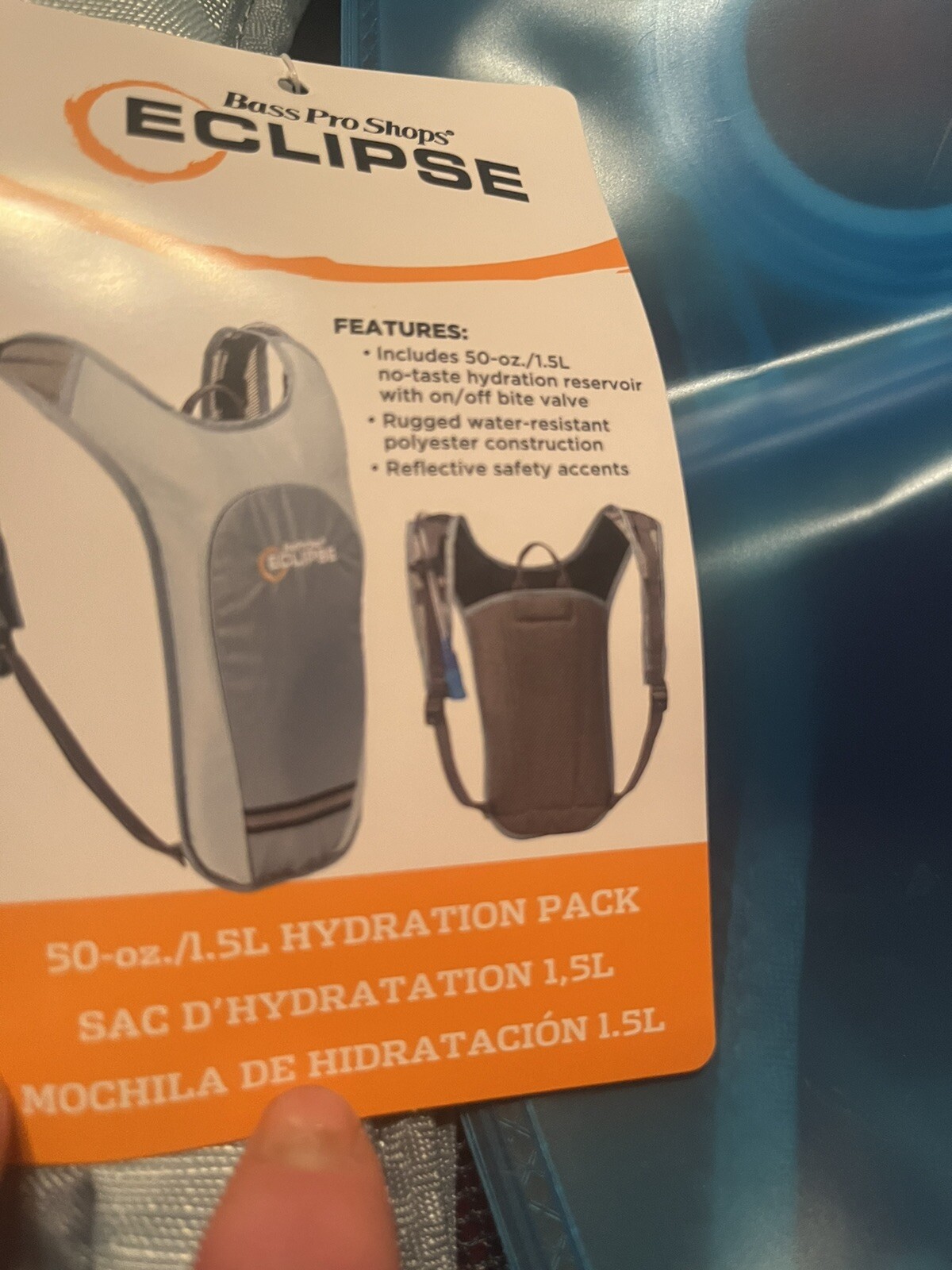 Bass Pro Shops Eclipse Hydration Pack 1.5 L eBay