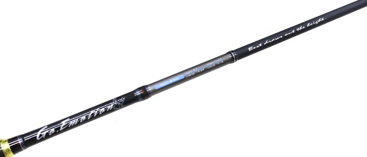 Major Craft - メジャークラフト ゴエモーション Major Craft Go Emotion Series Baitcast Rod GEC 63 M - 6056