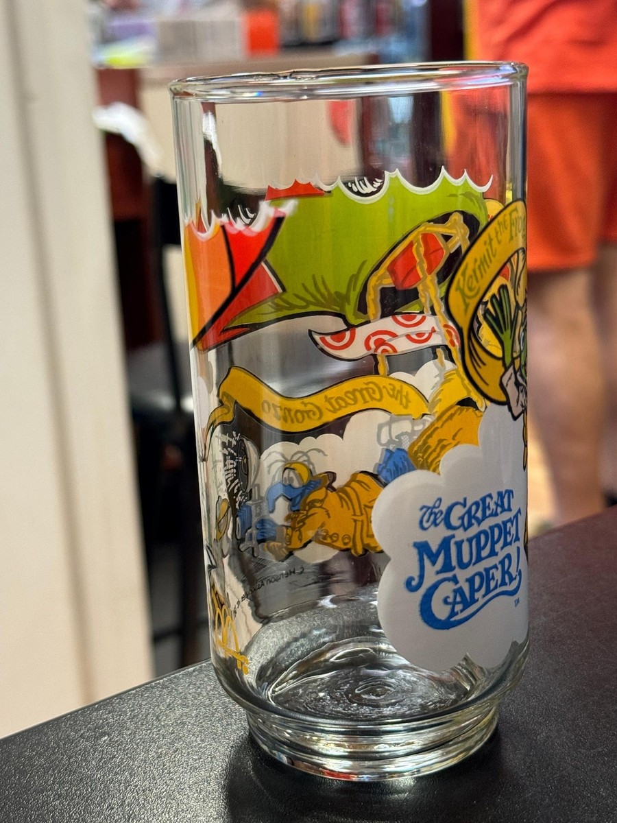 Great Muppet Caper Fozzie Kermit (Vintage Happy Meal Glasses