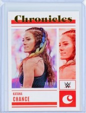 2023 Panini Chronicles WWE KATANA CHANCE GOLD Parallel RAW 10/10