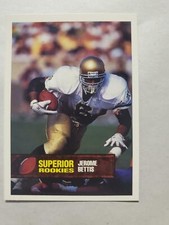Jerome Bettis ~ Superior Rookies 1 of 26730 ~ HOF ~ Single Football Trading Card
