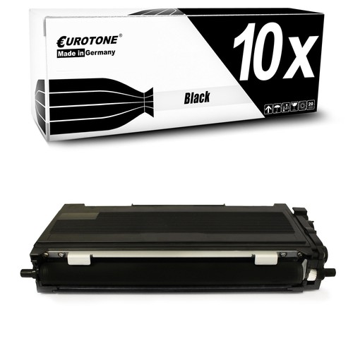 10X Eurotone Toner Compatible For Brother MFC-7220-N MFC-7225-N Fax 2820-ML