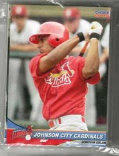 2005 JOHNSON CITY CARDINALS TEAM SET COMPLETE W/ DONOVAN SOLANO RC NEW
