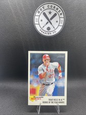 2013 Topps Heritage MIKE TROUT #MM-MT Memorable Moments Insert