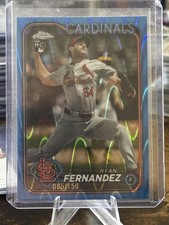 2024 Topps Chrome Update Series - Ryan Fernandez #USC115 Blue RayWave Refractor