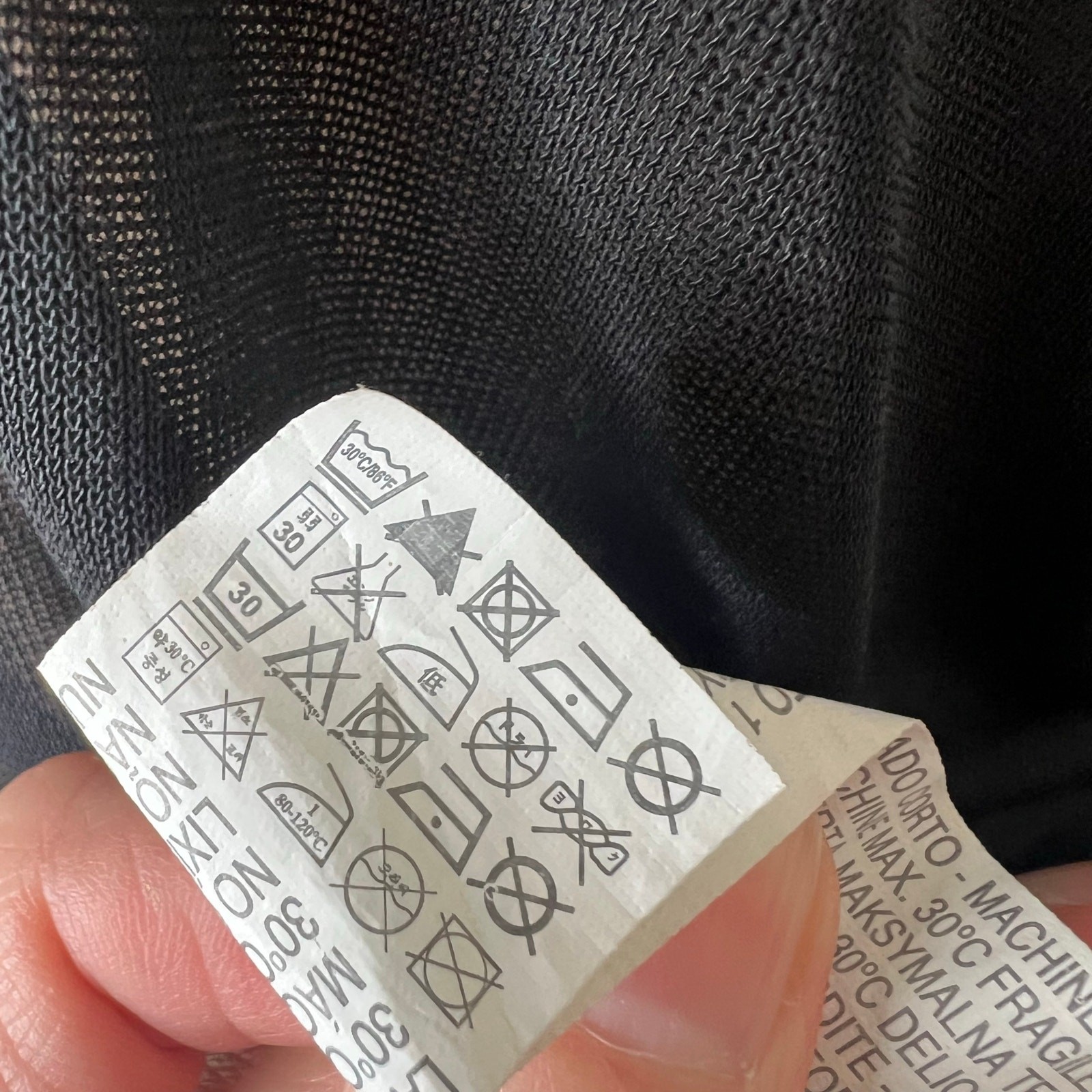 Zara Basic Collection Top Small Womens Sheer Mesh… - image 5