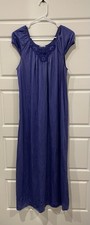 Vintage 70  s-80  s Lorraine Women  s Small Purple Full Length Nightgown