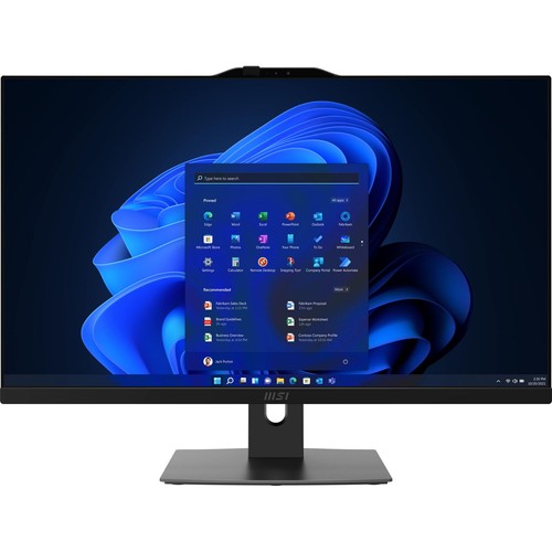 MSI All-In-One PC Modern AM272P 12M-254US 27" 512GB SSD Core i7-1260P WIN 11 Pro