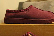 UGG TASMAN SLIPPER BURNT MAGENTA WOMEN'S SZ 12 NEW AUTHENTIC