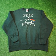 Vintage Pink Floyd Sweatshirt mens L dark side of the moon 90s fruit of the loom