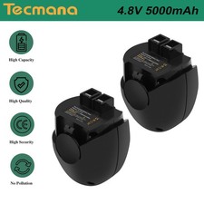 2X5Ah 4.8V Ni-MH Akku für Metabo Powergrip 2 Powermaxx 6.27273 6.31858 631858000