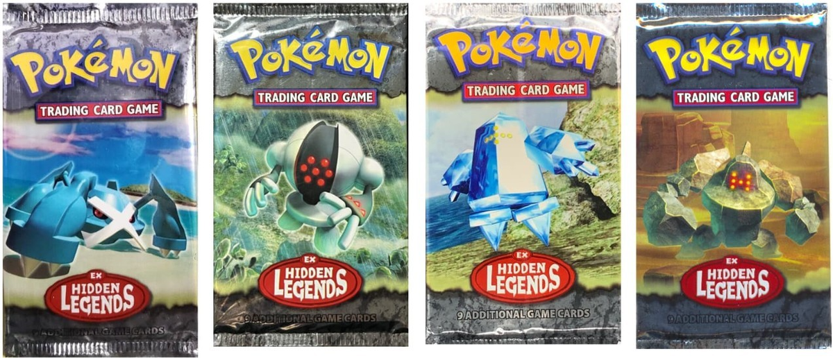 pokemon hidden legends booster pack Pokemon Cards EX Hidden Legends Booster Pack – PokeOrder.com main image 1