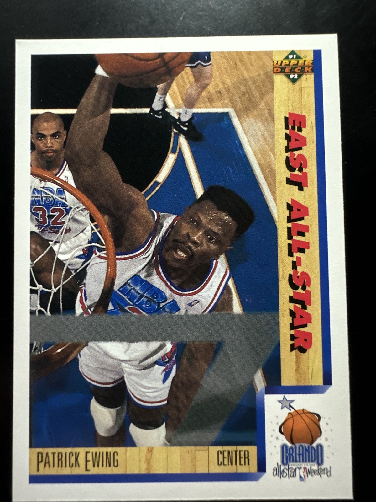 1991-92 Upper Deck Italian #7a Patrick Ewing