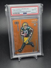 2020 Panini Chronicles - Dynagon Rookies Jordan Love Orange Prizm /75 PSA 10 🔥