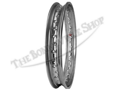 BSA A10 A50 A65 B25 CWC British Chrome ''QD'' Crinkle Hub Rear Rim WM3 X 18'' 40...