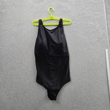 Torrid Women Swimwear 3 Black Nylon Spandex O...