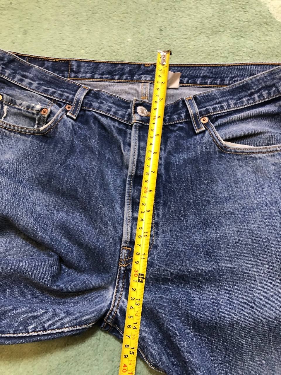 Levi's Red Tab 501 Blue Denim Jeans 36X32 thumbnail 8