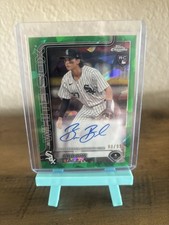 2025 Topps Chrome Update Sapphire - Brooks Baldwin - Green Auto # /99 White Sox!