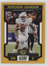 2023 Score Rookies Gold Roschon Johnson #335 1i1z