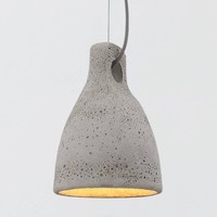 Lindby Beton Pendelleuchte 'Lenna' (Modern) In Alu Aus Beton, (1 Flammig, E14) -