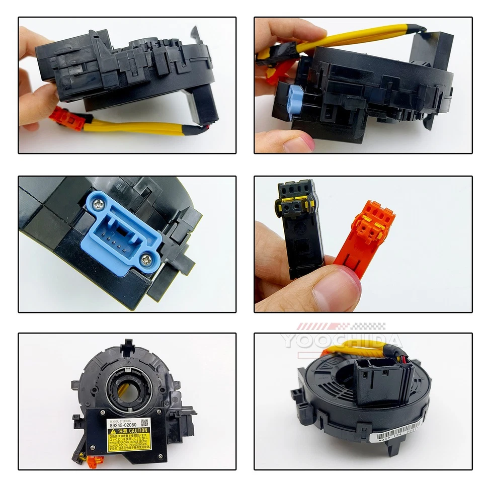 New STEERING ANGLE SENSOR Clock spring 89245-02080 Fit For Toyota Corolla Camry - Imagem 3 de 4