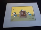 Peanuts Snoopy & Woodstock Snoopy Come Home Signed Limited Edition Cel # 74/250