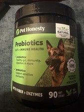 PetHonesty Digestive Probiotic Soft Chews for Dogs - Duck Flavor, 90 Count
