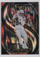 2024 Panini Select Premier Level Black & Red Shock Prizm Kendrick Bourne 1cz3