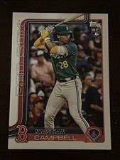 2025 Topps Update Series Kristian Campbell RC Oversized Jumbo Boston Red Sox US1