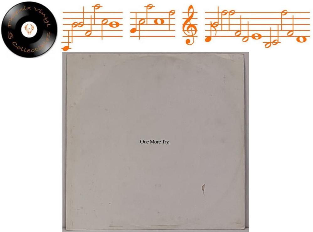 George Michael One More Try 12"" Single A1 B1 Pressing - EX