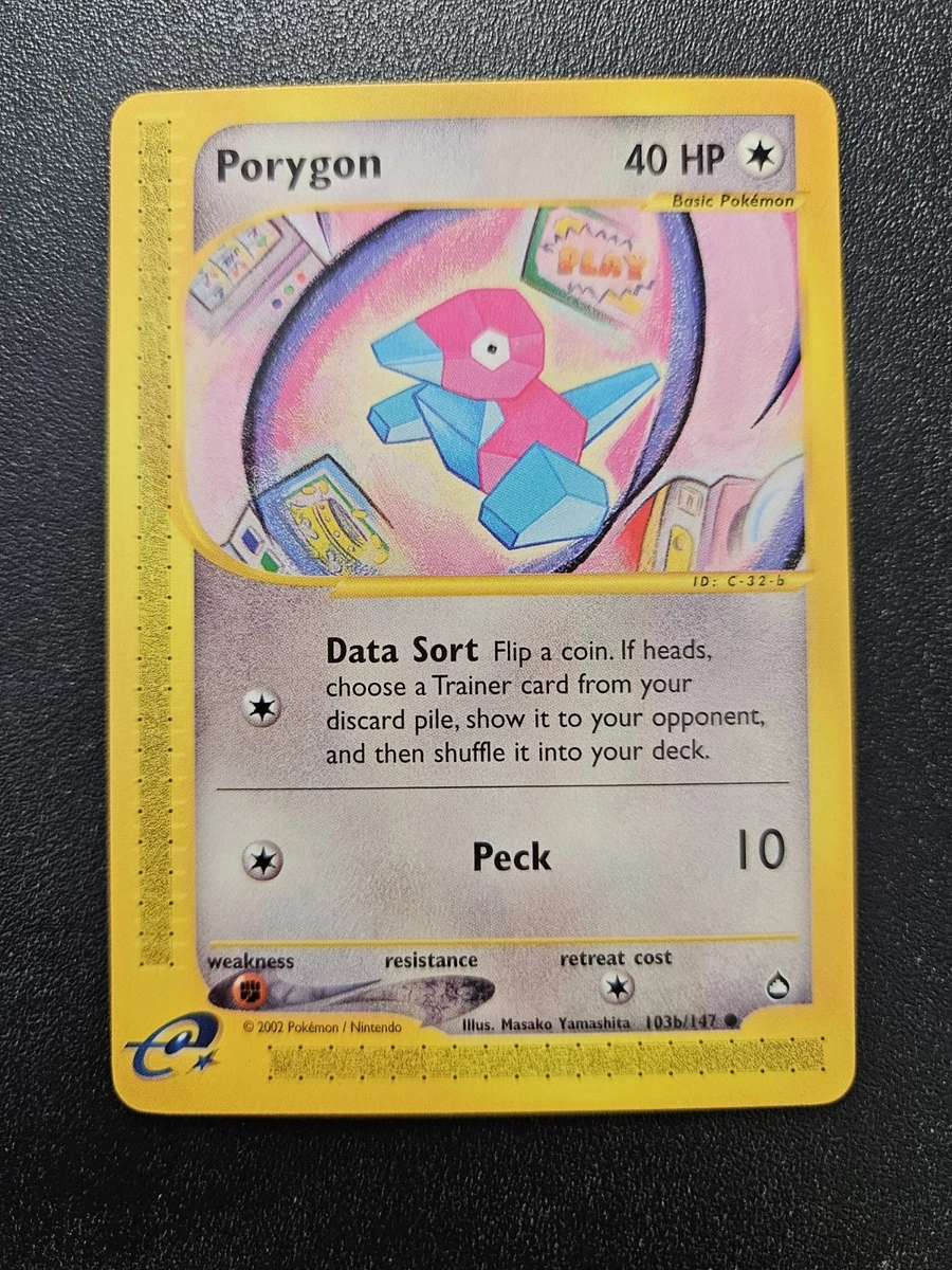 Porygon In Pokmon Individual Trading Cards for sale | eBay