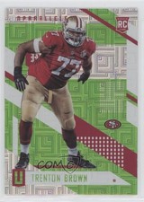 2017 Panini Unparalleled Lime Green Trenton Brown #196 3n1